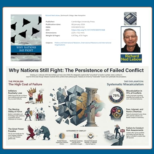 Why Nations Still Fight (Lebow 2026) - Weekend Book Review