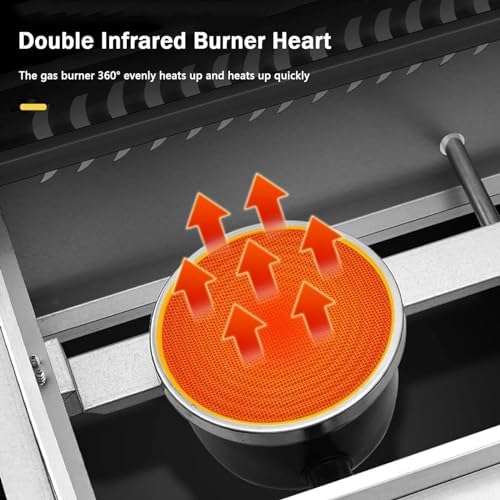 Commercial Electric 9 Hole Egg Burger Maker, Griddle for Meat, Adjustable 50-300℃ Temperature Control, Perfect for Restaurants and Food Trucks