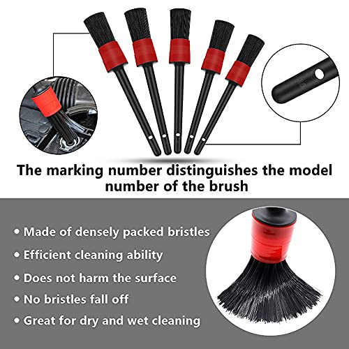 FDKJOK, set di pennelli per la pulizia dei