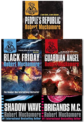 Cherub Series 3 Collection 5 Books Set (Books 11 To 15) By Robert Muchamore (Brigands M.C, Guardian Angel, Black Friday, Shadow Wave, People's Republic)