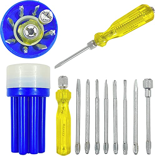 Image of Screwdriver Tool for Home Multipurpose Heavy Duty Pechkas Kit Combination Screwdriver Set (Pack of 1)