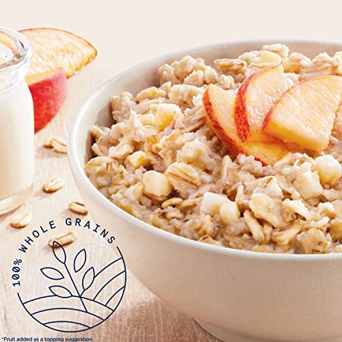 Image of Quaker Instant Oatmeal, Peaches & Cream, 1.23 Ounce (Pack of 8)