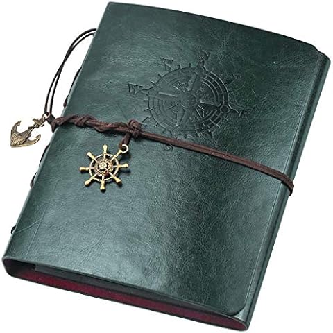 Jinlaili Fotoalbum zum Selbstgestalten, DIY Fotobuch 60 Schwarze Seiten, DIY Spiralalbum, Leder Fotoalbum Scrapbook Album Foto Buch Hochzeit Gästebuch Vintage Fotobuch Jahrestag Geschenk Cover