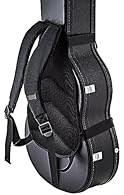 For hard cases - The backpack strap is suitable for different cases for acoustic guitar and bass Ergonomic - The adjustable, wide, padded shoulder straps and back padding enable wearing comfort Adjustable - The adjustable straps can be attached to sh...