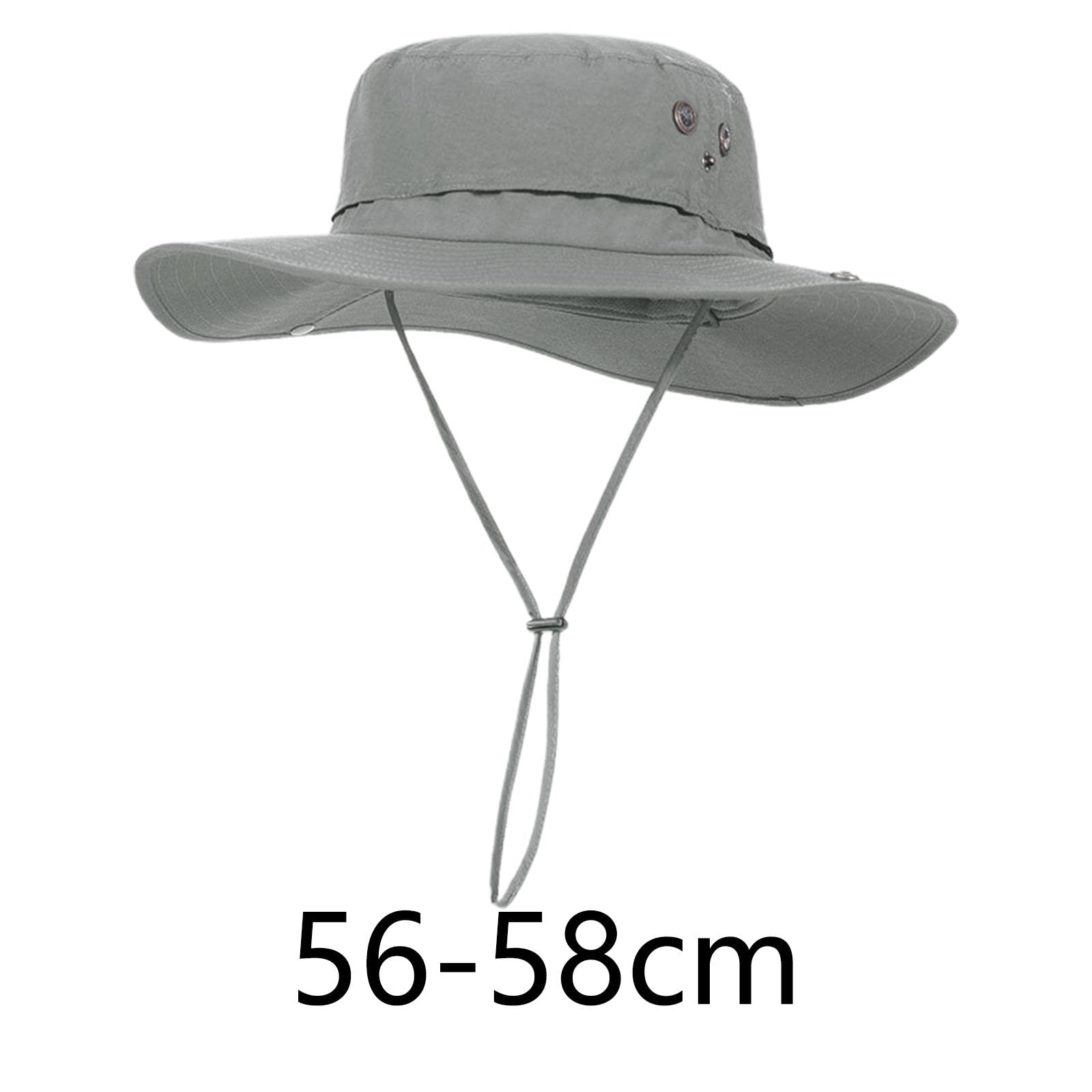 Atmungsaktiver Sonnenhut mit Bändern, Wasserdicht, Ideal Zum Wandern Und für Outdoor Aktivitäten, für Erwachsene