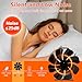VODA Wood Stove Fan Heat Powered Fireplace Fans Non Electric, 8 Blades Heat Activated Thermal Fan for Wood Burning Stove/Pellet/Log Burner, w/Stove Accessories Thermometer