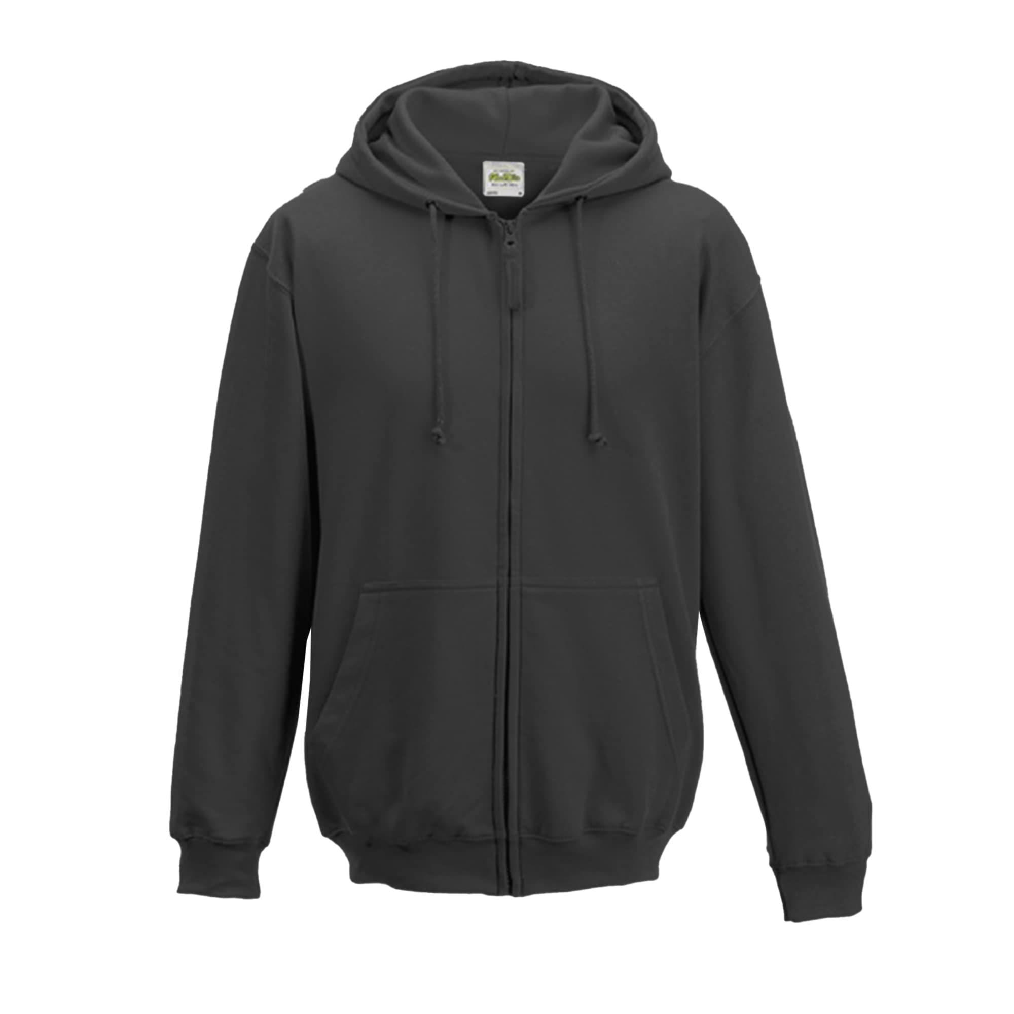 Just Hoods Unisex Noir Full Zip Hoodie
