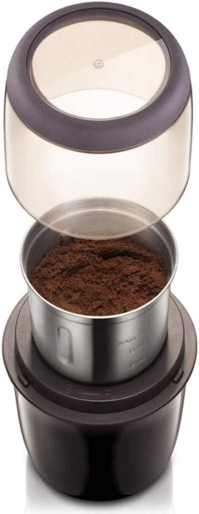 Electric Coffee Grinder Stainless Steel Blade Grinding Mill for Beans, Herbs, Spices, Nuts, Seeds, Pulses and Fruit