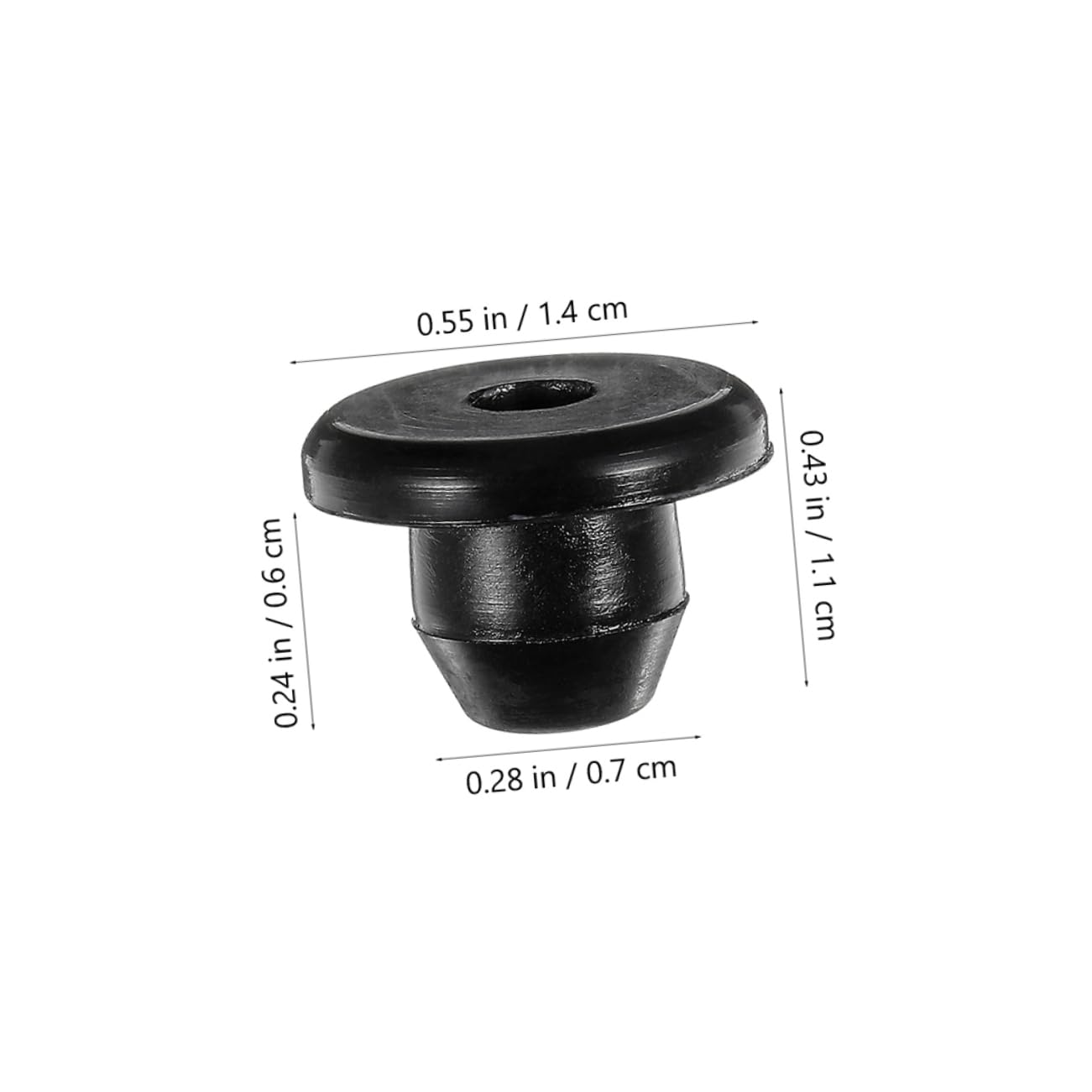 BESTonZON Bottle Jack Filler Plug 24pcs Rubber Seals Hydraulic Floor Jack Plugs Easy Installation Leak-Proof Design