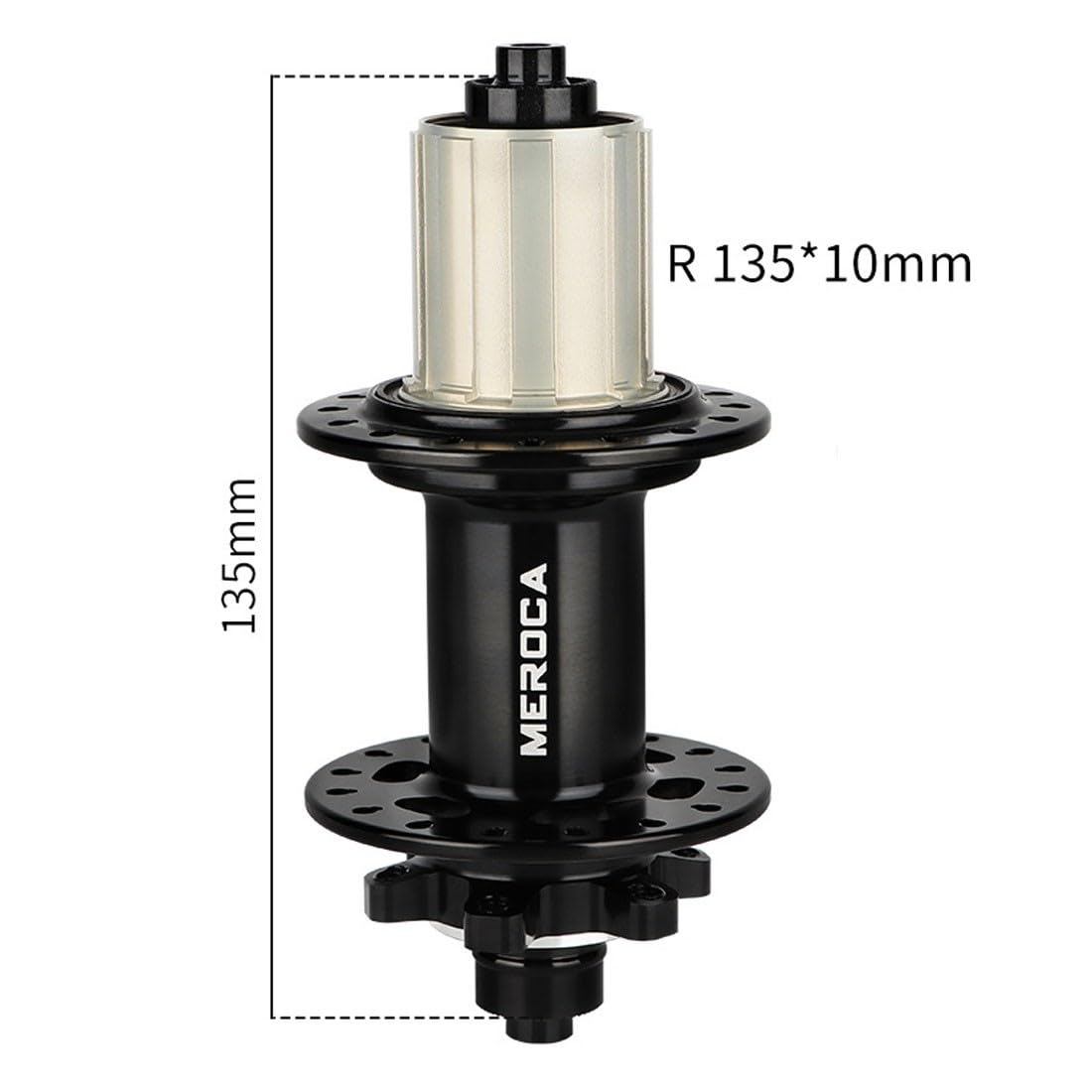 32H Mozzo Posteriore MTB Freno A Disco Mozzi Per Mountain Bike QR 10x135mm