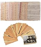 75 Blatt 12x17cm Scrapbooking Papier vintage stickers Aufkleber Deko Bastelpapier Dekopapier Designpapier Scrapbook Zubehör für Tagebuch Notizbuch DIY Kunst und Handwerk
