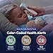 No-Touch Thermometer for Adults and Kids, 1-Second Fast Reading, Color-Coded Fever Alarm, Silent Mode, Object & Room Temperature Function, Baby Essential | Home Medical | Nurse Accessories for Work