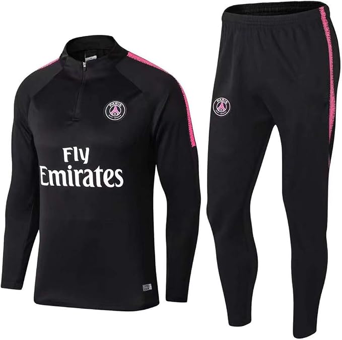 SKLLA Tuta da Allenamento 18-19 Paris Saint-Germain F.C. Divisa da Calcio a  Maniche Lunghe Autunnale e Invernale (Bambino +  Adulto),Adult~L(70~80KG/175~180CM) : Amazon.it: Moda