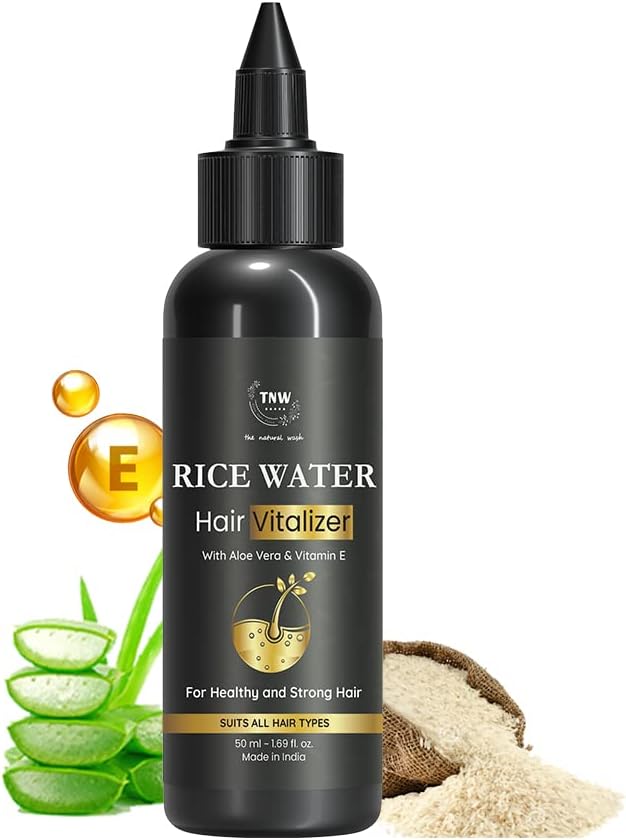 TNW-The Natural Wash Hair Vitalizer for Healthy Hair | With Rice Water, Aloe Vera & Vitamin E | For Strong Hair