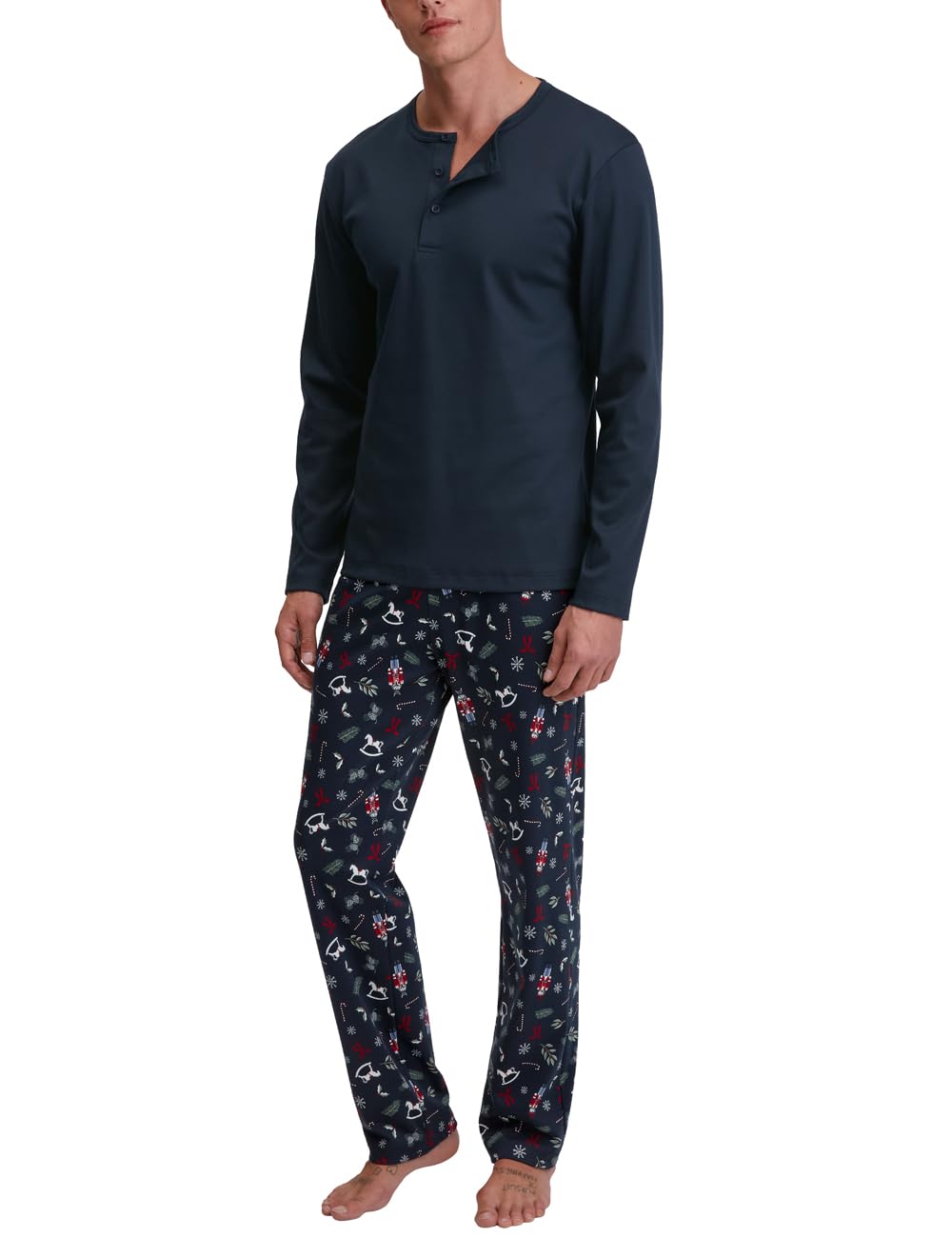 CALIDA Family & Friends Bündchen-Pyjama Herren