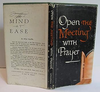 Hardcover Open the Meeting with Prayer Book