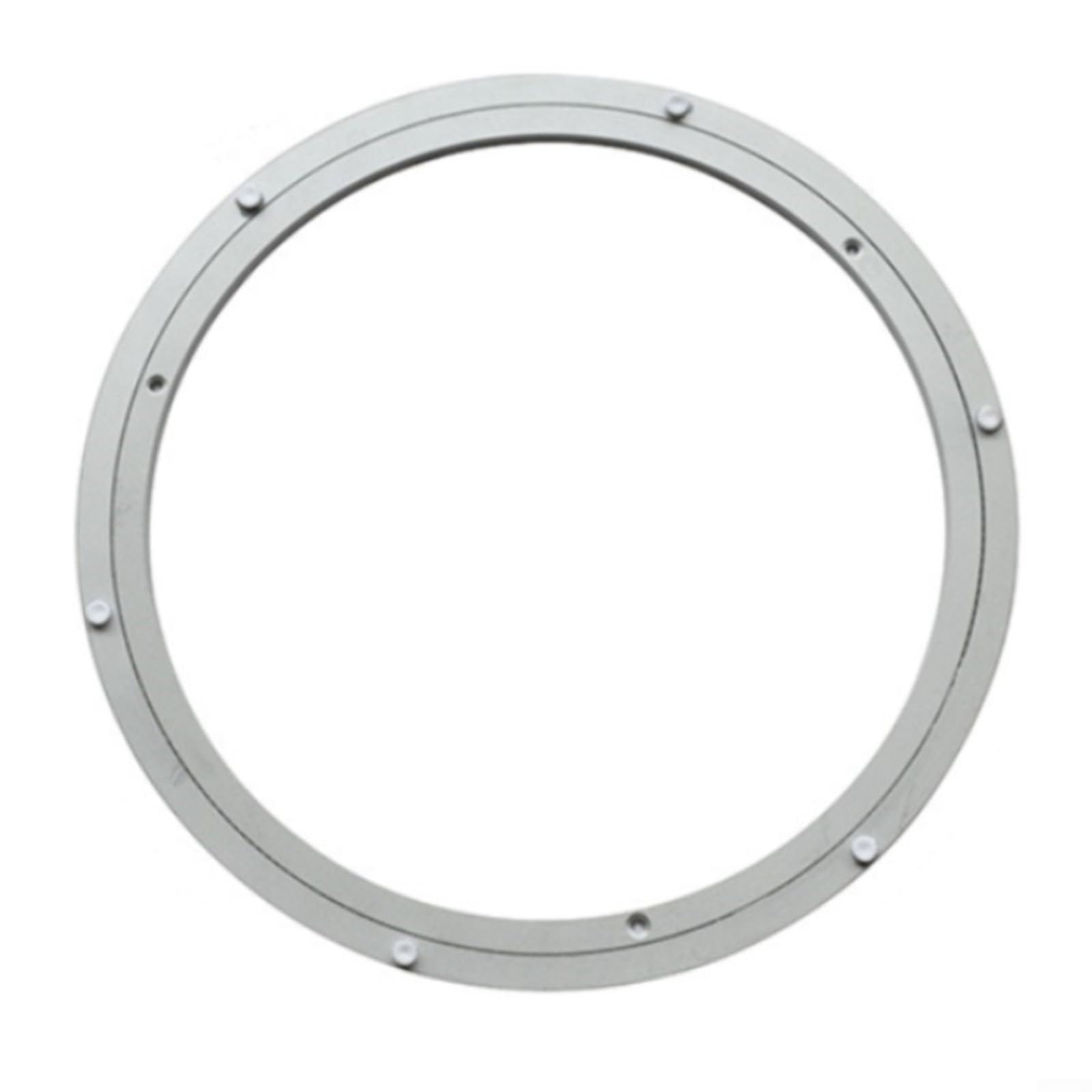 Startbuymore 16in Stainless Steel Swivel Turntable Lazy Susan Base, Rotating Bearing, Aluminum Alloy