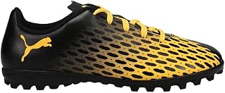 Juniors Ultra 2.1 Fg/Ag Shoes, Size: 3 M US Little Kid, Color: Shocking Orange/Puma Black