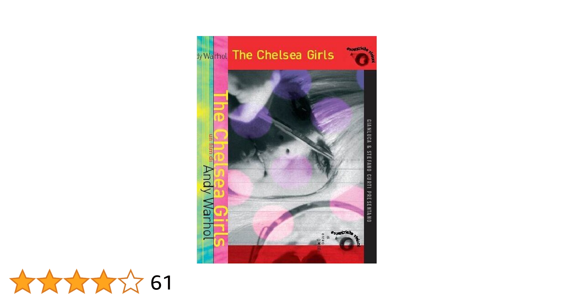 【 新品 】Andy Warhol's THE CHELSEA GIRLS Andy Warhol's The Chelsea Girls : Roy, Rajendra, Warhol