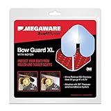 MEGAWARE KEELGUARD ScuffBuster Bow Guard XL with Notch, 9' X 8.75', 3M Adhesive, 316-Stainless...