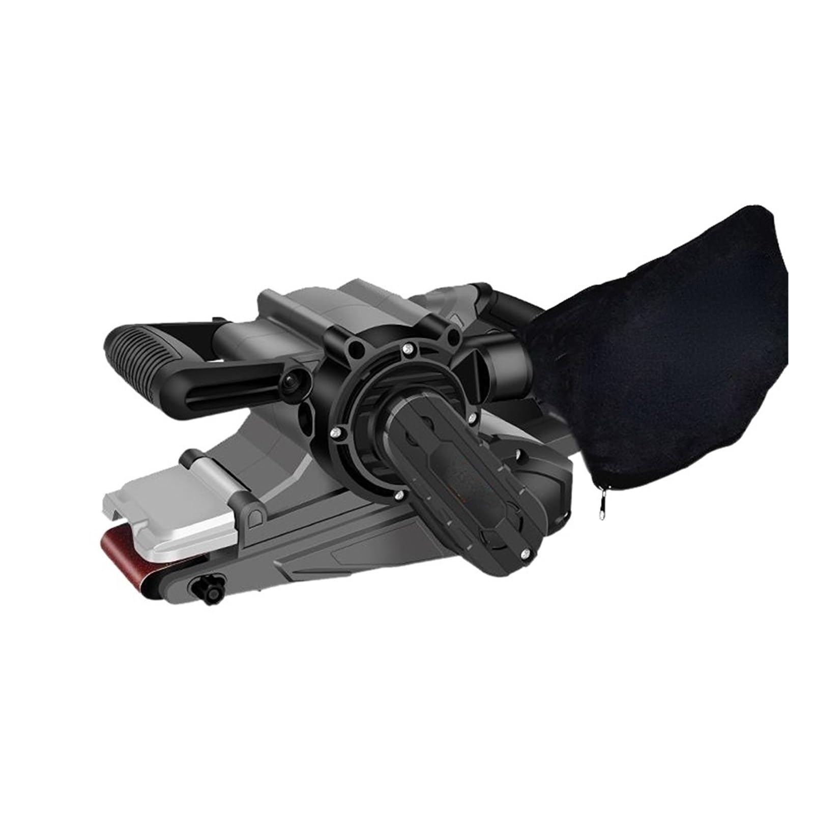 Macchina for Carta vetrata for la Lavorazione del Legno Levigatrice Levigatrice Levigatrice Piccola levigatrice Levigatrice a Nastro ad Alta Potenza Portatile,Versatilità(4 inch Economy)