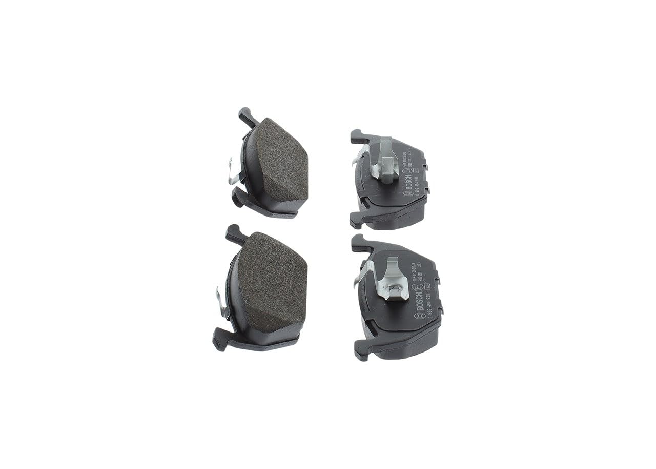 Bosch BP1914 - Pastiglie Freni Auto, Asse Anteriore - Qualità Bosch - Riduzione del Rumore e della Polvere - Certificazione ECE-R90 - Senza Rame - 1 Confezione da 4 Pastiglie