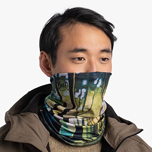 Image of BUFF Original EcoStretch Neck Gaiter, UPF 50 Sun Protection, Breathable, Versatile, Quick Dry, Multi-Colored, Adult Size