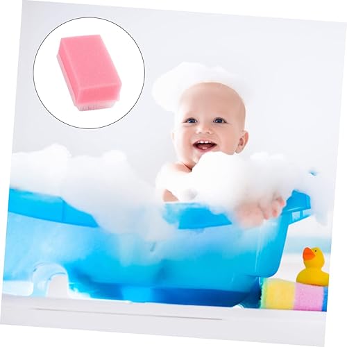 Miniatura 3 de 2Pcs Sensory Training Massage Sponge Brush Soft Body Scrubber for Portable and Lightweight for Shower and Bath Promotes Circulation and Skin Health