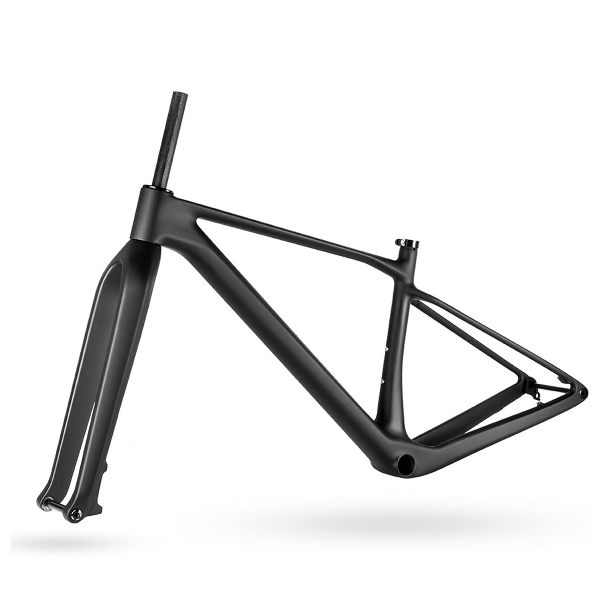 Rama z włókna węglowego 29er 15,4/17,3/18,9 cala Zwiększenie roweru górskiego z widelcem 15 x 110 mm 12 148 mm trzpień hamulca tarczowego Hardtail dociskowe BB92 (M-29 17,3 cala)
