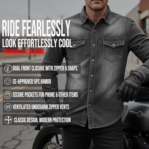 Jackets 4 Bikes US150 Motorcycle Shirt