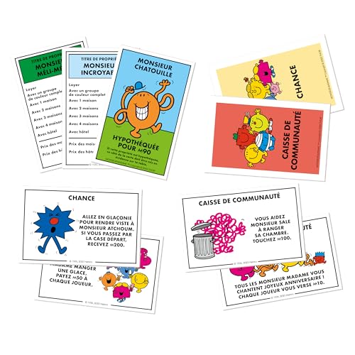 Winning Moves - Monopoly Monsieur Madame - Jeu de société - Jeu de plateau - A partir de 8 ans - 2 à 6 joueurs - Version française – Image 6