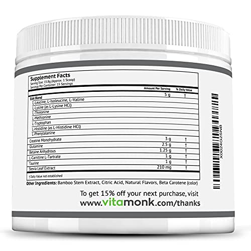 VitaMonk Keto Post Workout Recovery Drink After Workout Recovery Drink Optimal No-Carb Keto Post Workout for Men and Women - Faster Recovery -No Additives or Sugar - Non-GMO - Image 4