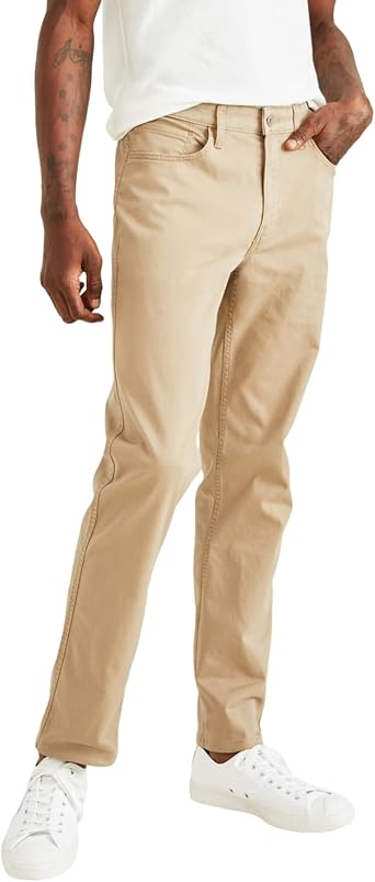 Dockers Mens Straight Fit Jean Cut All Seasons Tech Pants