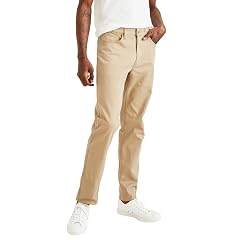 Dockers Mens Straight Fit Jean Cut All Seasons Tech Pants