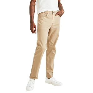 Dockers Mens Straight Fit Jean Cut All Seasons Tech Pants