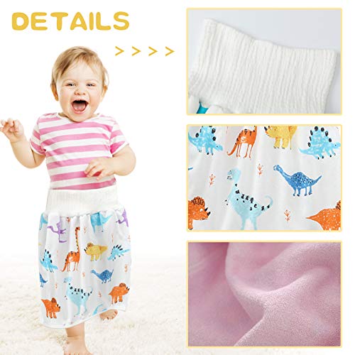 Happy Cherry - Luierrok voor baby's, jongens, meisjes, zuigelingen, leerrok, waterdicht, voor kinderen, luiertraining… - Image 6
