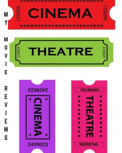 My Movie Reviews: Ticket Stub Design | Perfect Gift for Movie Lov...