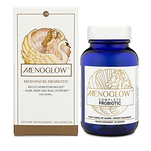 MenoLabs - MenoGlow Dietary Supplement for Menopause Relief That Supports Youthful Skin, Strong Hair & Nails While Helping Symptoms Including Hot Flashes, Gut Health & More