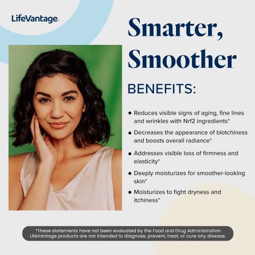Lifevantage Face Moisturizer (50Ml) Truescience Anti Aging Cream, Deep Facial Moisturizer, And Face Cream That Helps Combat The Appearance Of Fine Lines And Wrinkles With Powerful Nrf2 Actives. #TOP3
