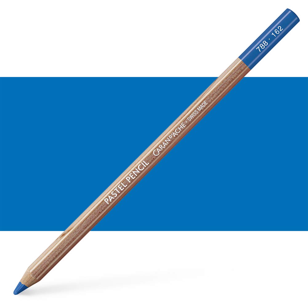Caran d'Ache : Pastel Pencil : Phthalocyanine Blue