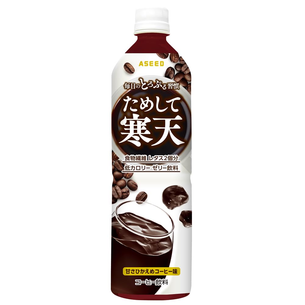 Amazon.co.jp: リニューアル販売 ためして寒天 コーヒー味 900ml×12本