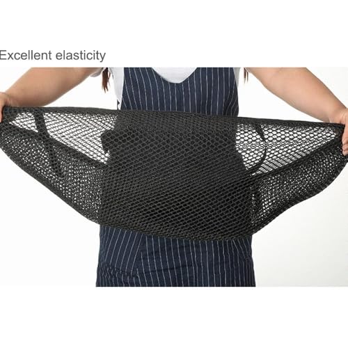 Cubierta Asiento Motocicleta transpirable con cojín protector y malla 7