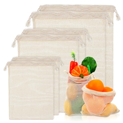 6 Pack Reusable Washable Produce Bags