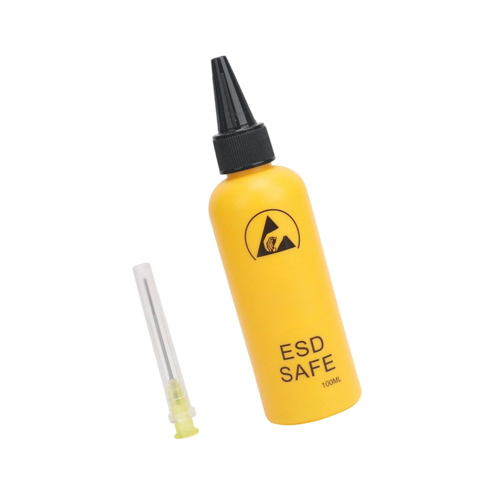 Tsophreniq Yellow 100Ml Multiple Substance Storage Answer Not Active Polystyrene Bottle With Removable Dispensing Head For Workshop Efficiency Rustless Needle Oil Bottle