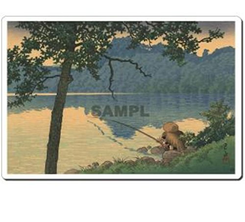 日本 (Japan) 浮世絵 (Ukiyoe) マウスパッド (Mausupad) 12008 川瀬巴水 - 信州松原湖