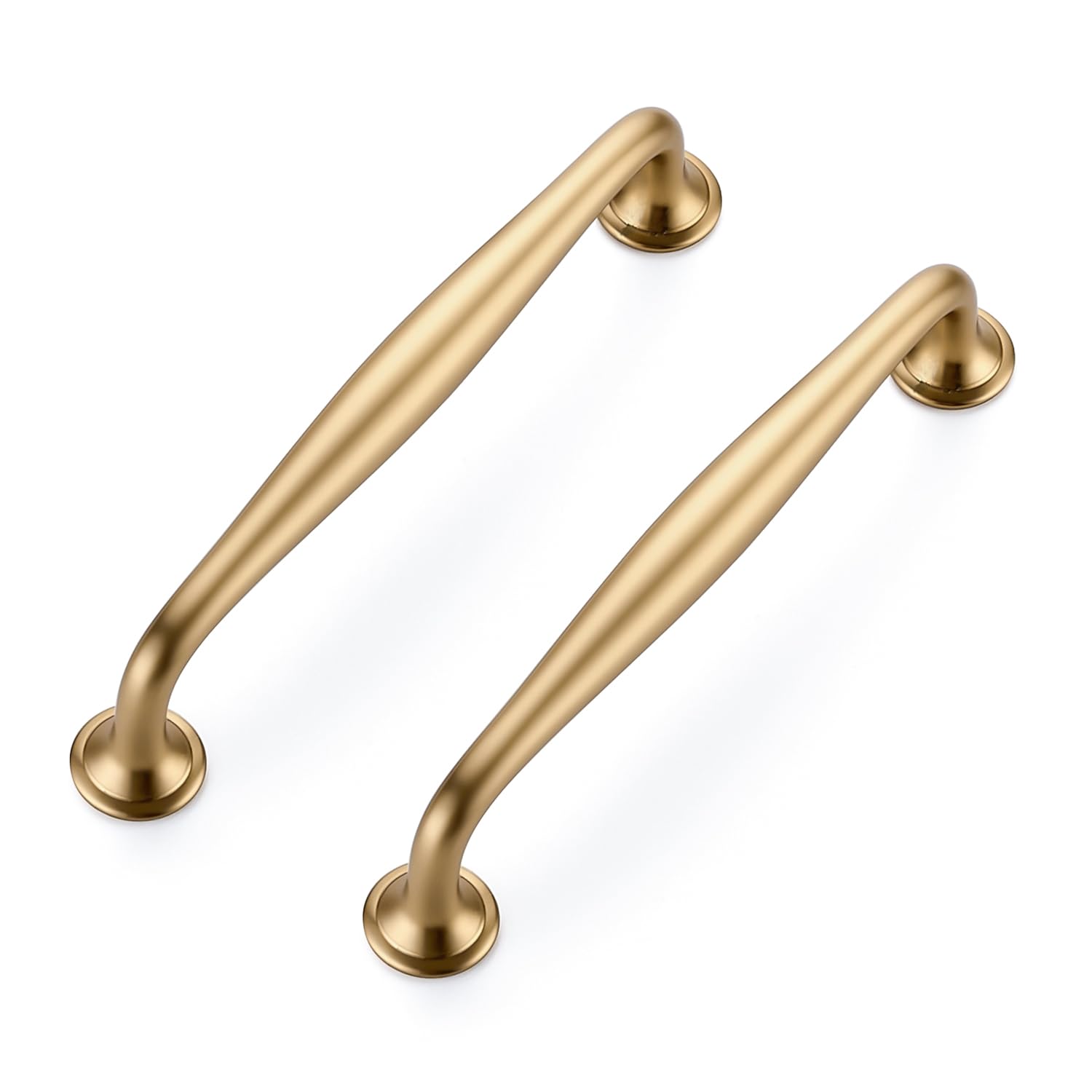 Ravinte 10 Pack 5 Inch Champagne Bronze Kitchen Cabinet Handles Solid Zinc Alloy Cabinet Pulls Cupboard & Drawer Handles