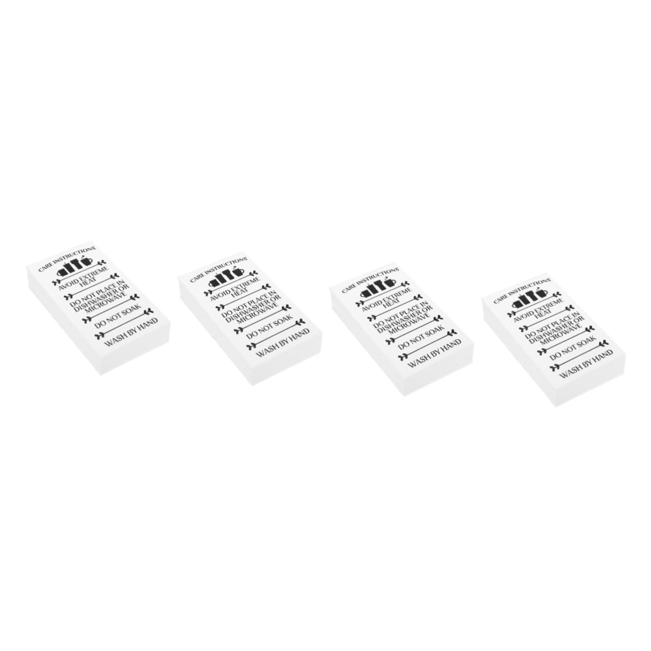 Cartes dinstructions dentretien pour gobelets et inserts de rappel - 8