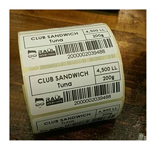 Image of Thermal Bar Code QR Code Label Printer Clothing Tags Supermarket Price Sticker Print(236B Label Printer)