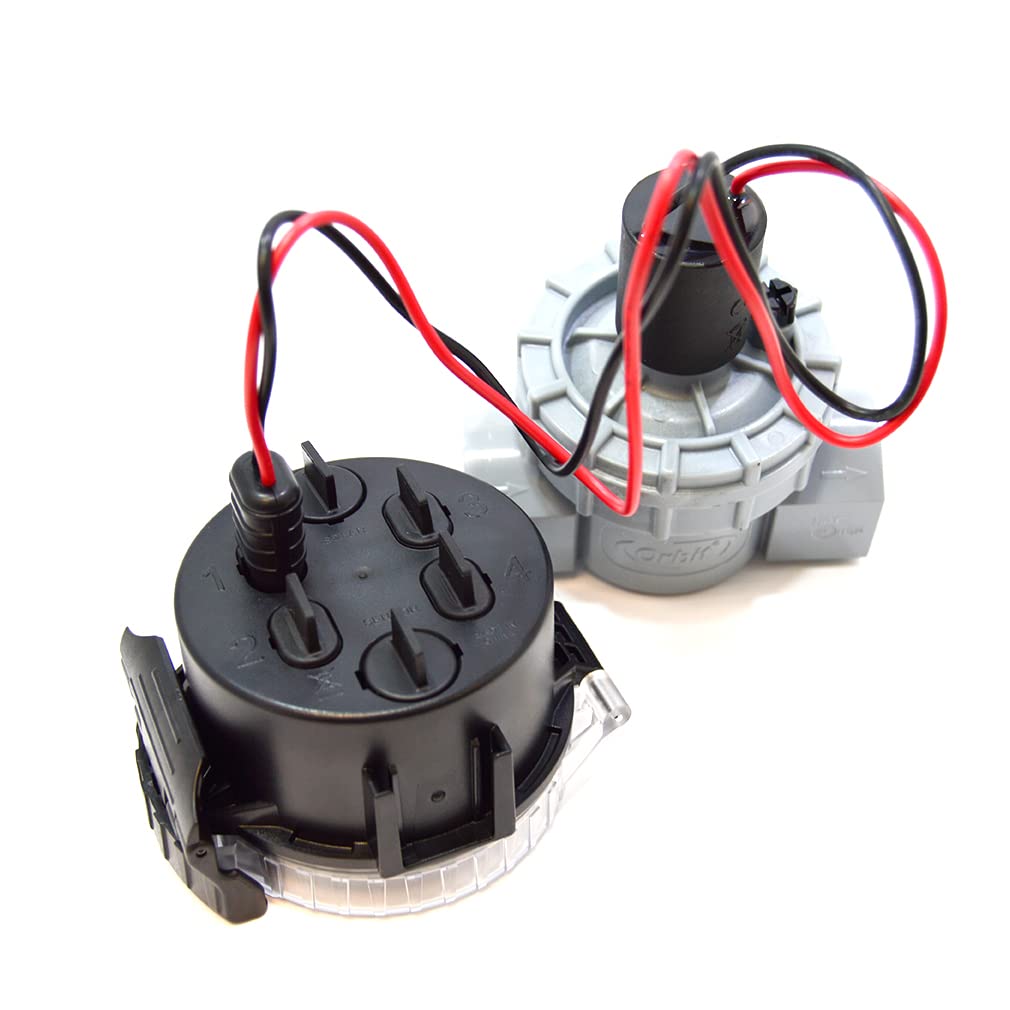 96840 ORBIT Kit Programador HRC900 + Electroválvula 1" 9V