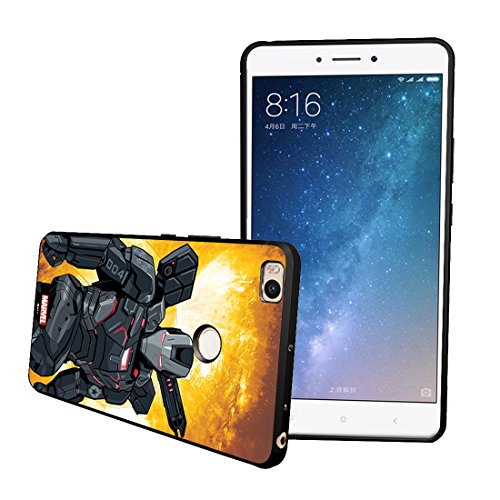Image of MTT War Machine Infinity War Officially Licensed Armor Back Case Cover for Mi Max 2 (Design 254)